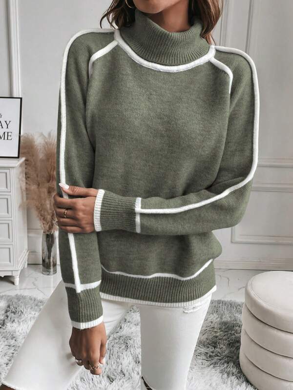 Lily™ - Cozy Roll Neck Sweater