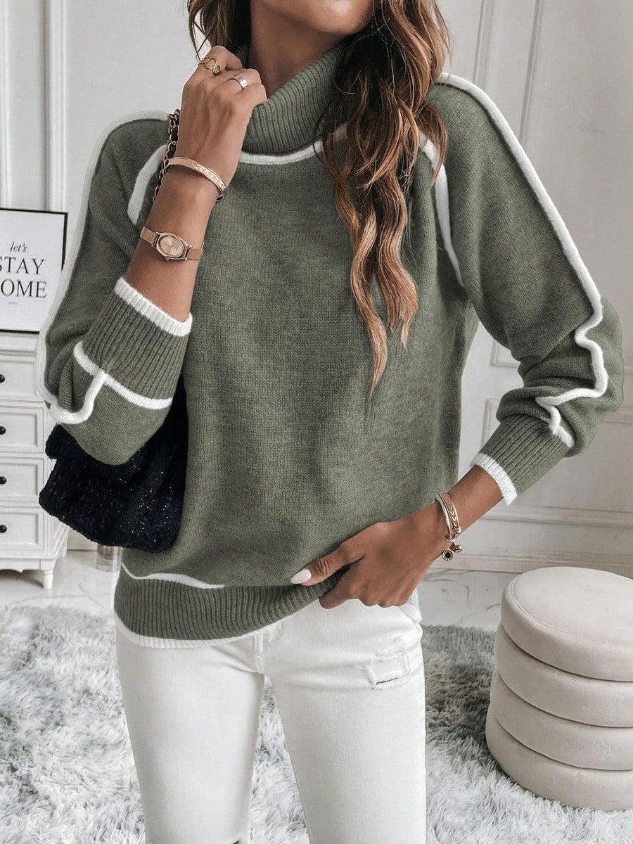 Lily™ - Cozy Roll Neck Sweater
