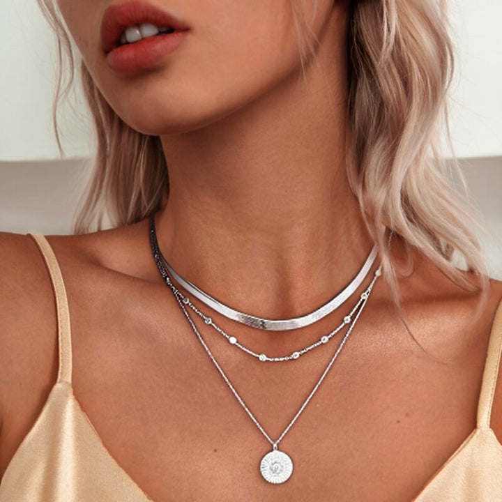 Collier Triple en Argent