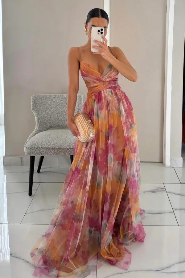 Alina | Éblouissante Robe Maxi