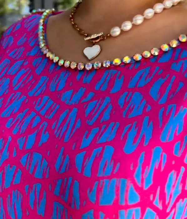 Robe Maxi Imprimée Chic de Printemps Raven avec Poches