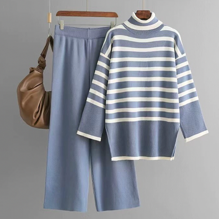 Avery™ - Élégant ensemble à col roulé en deux pièces