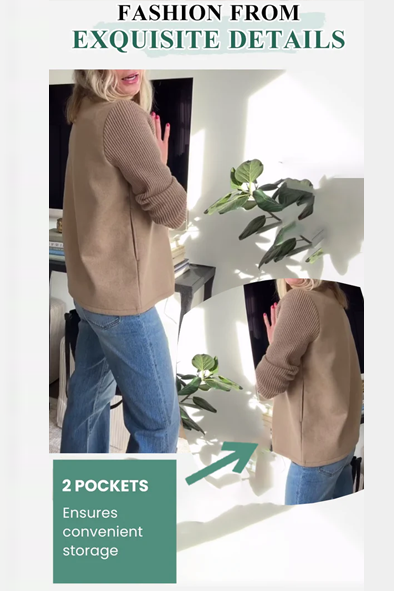 Alesia - Blazer Chic Décontracté avec Boutons