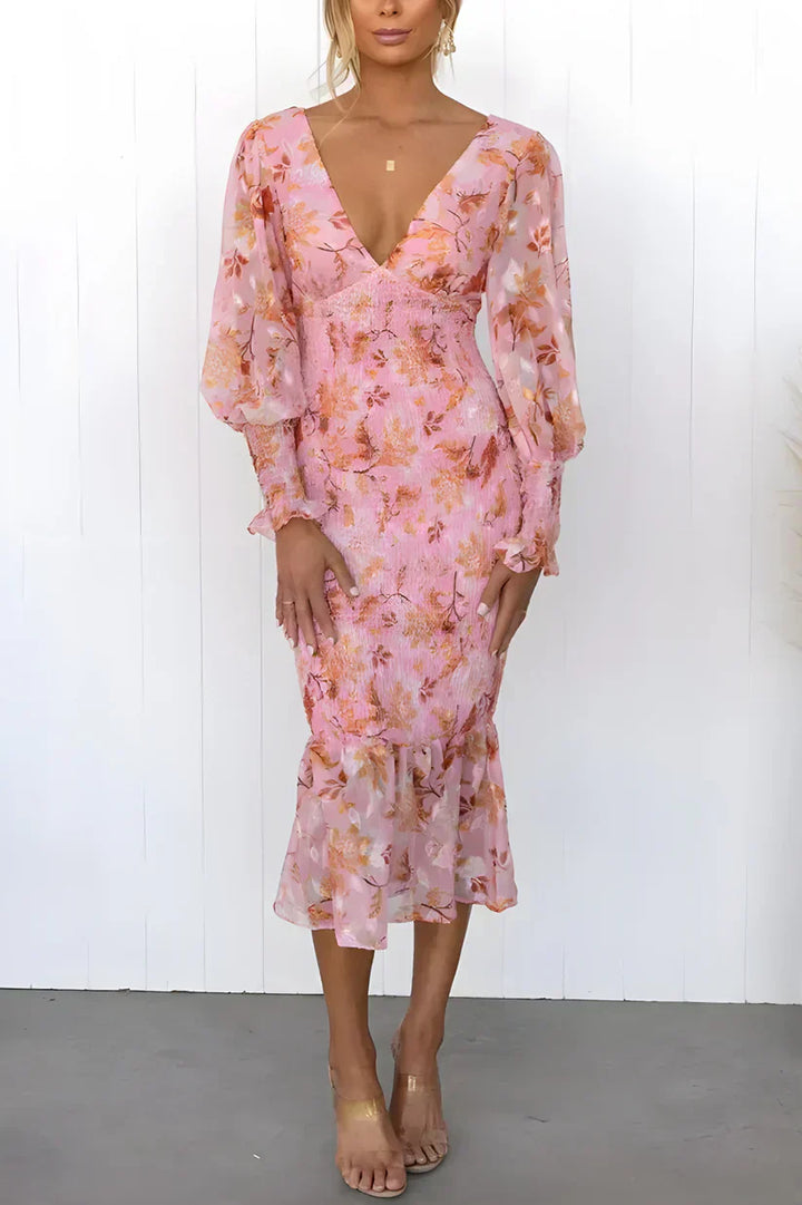 Amara | Stunning Floral Robe
