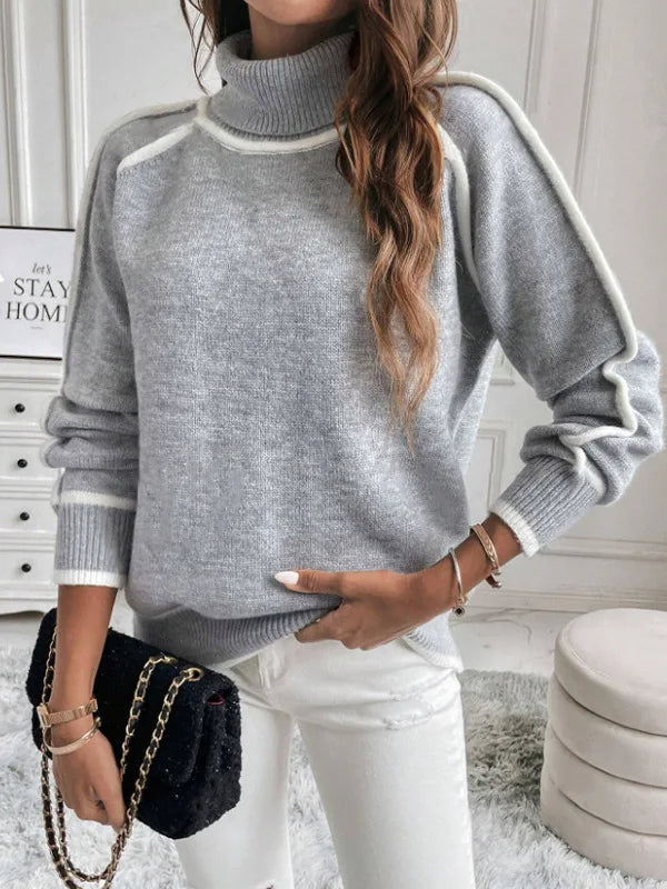 Lily™ - Cozy Roll Neck Sweater