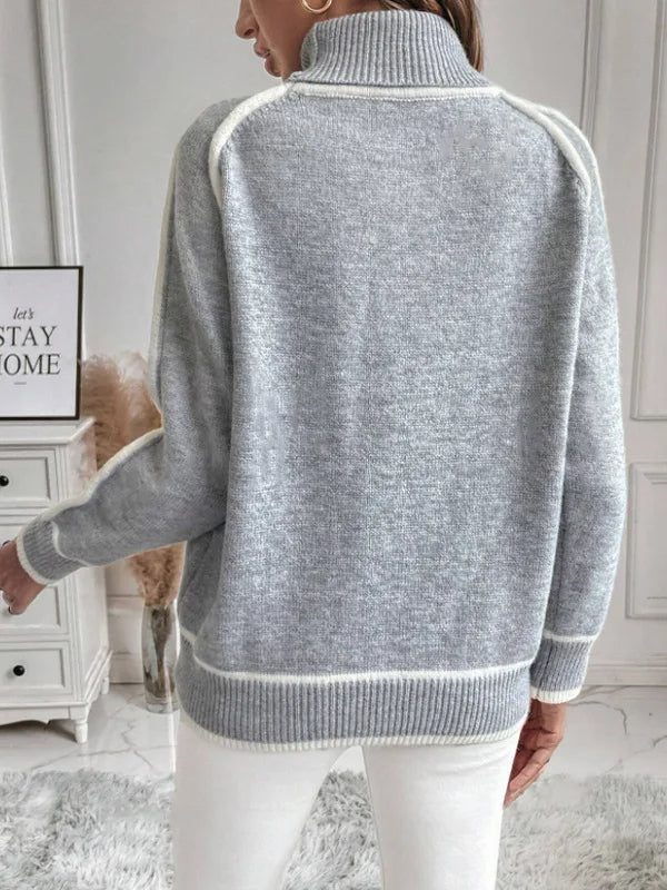 Lily™ - Cozy Roll Neck Sweater