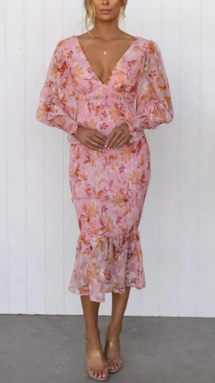 Amara | Stunning Floral Robe