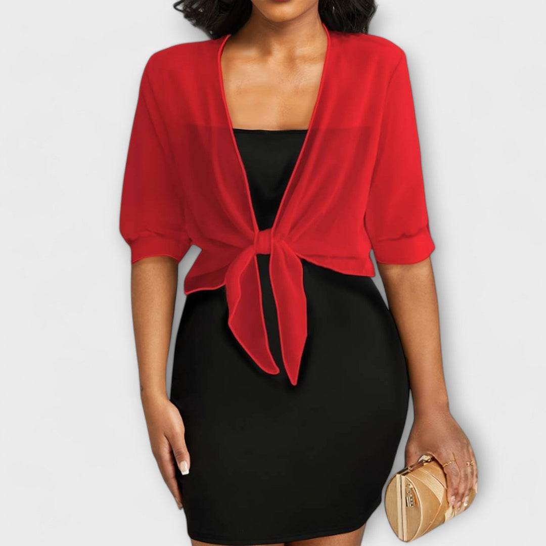 Blouse à Devant Ouvert