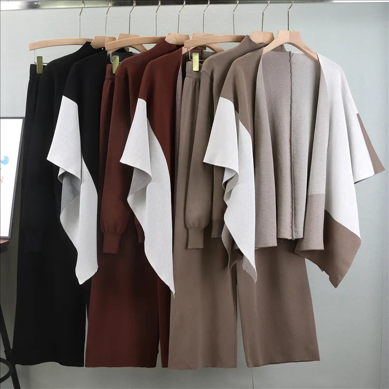 Alyssa™ - Élégant Ensemble Trois Pièces