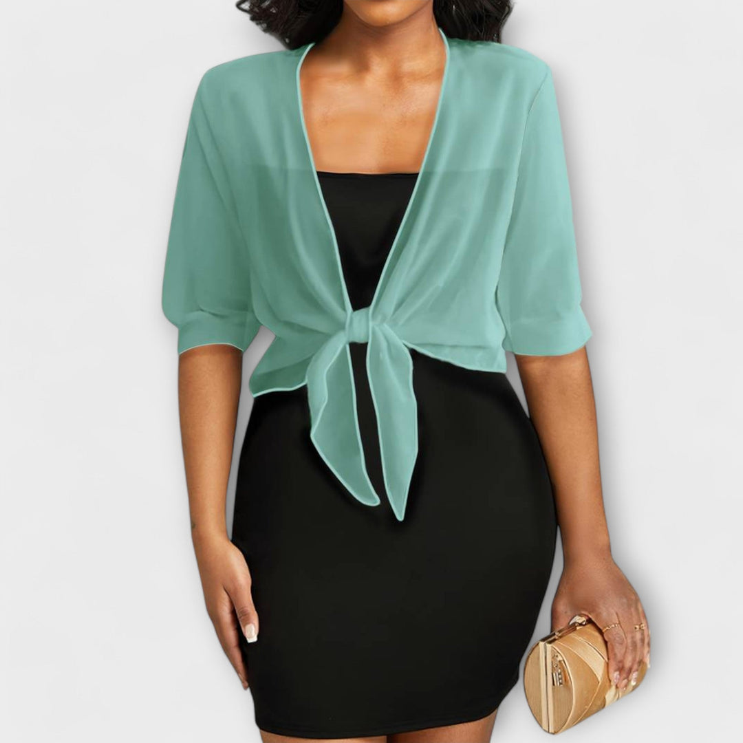 Blouse à Devant Ouvert