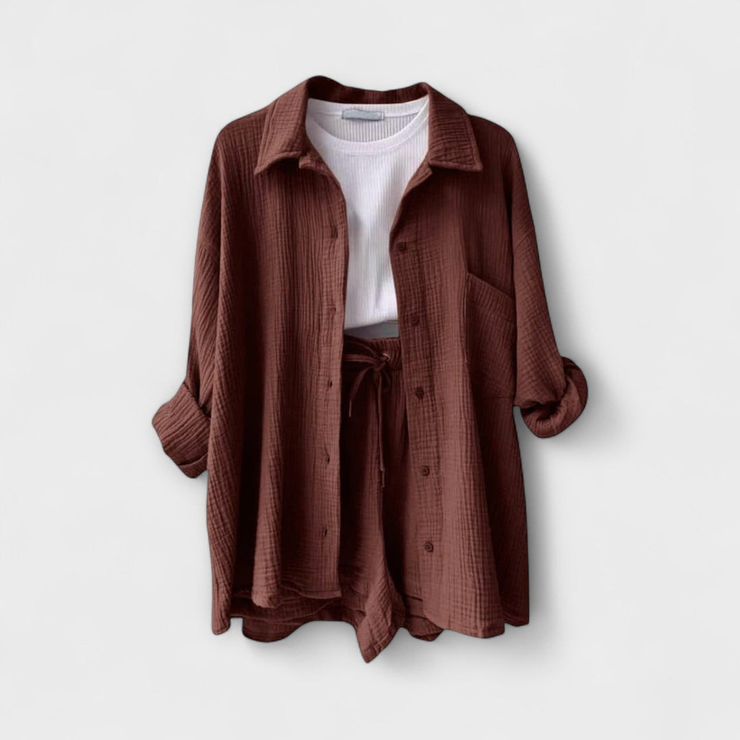 Victoria - Ensemble Confortable en 2 Pièces