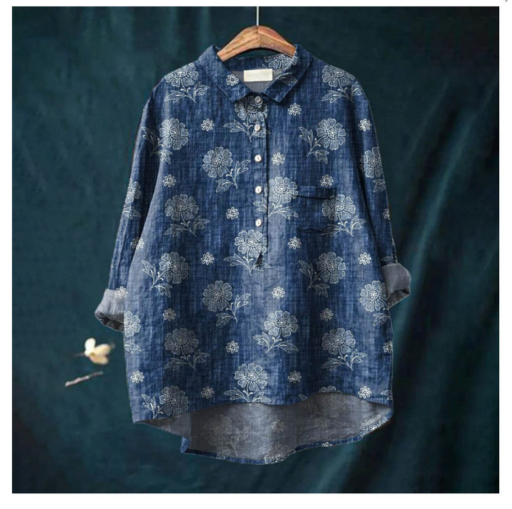 Isabella - Chemise Femme Imprimée Chien de Luxe