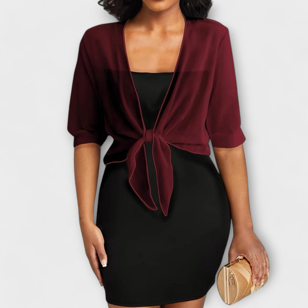 Blouse à Devant Ouvert