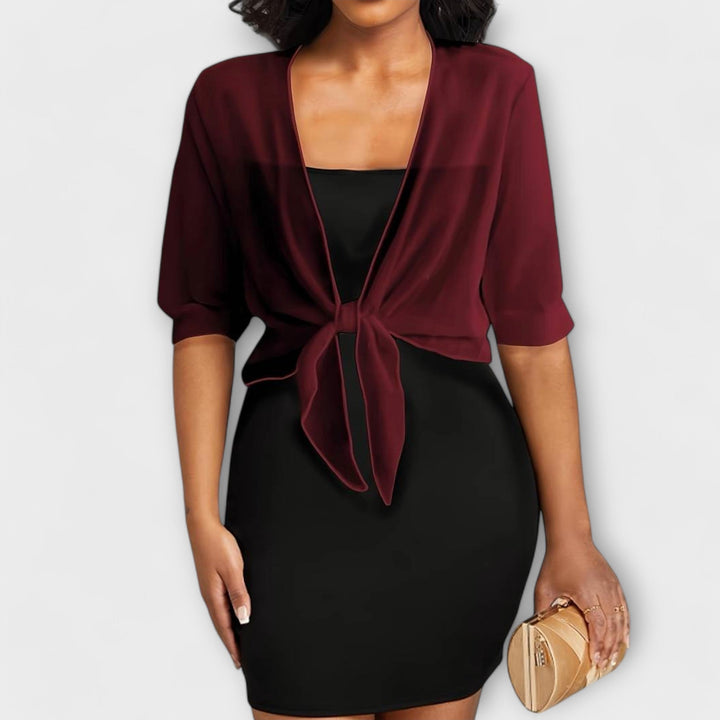 Blouse à Devant Ouvert