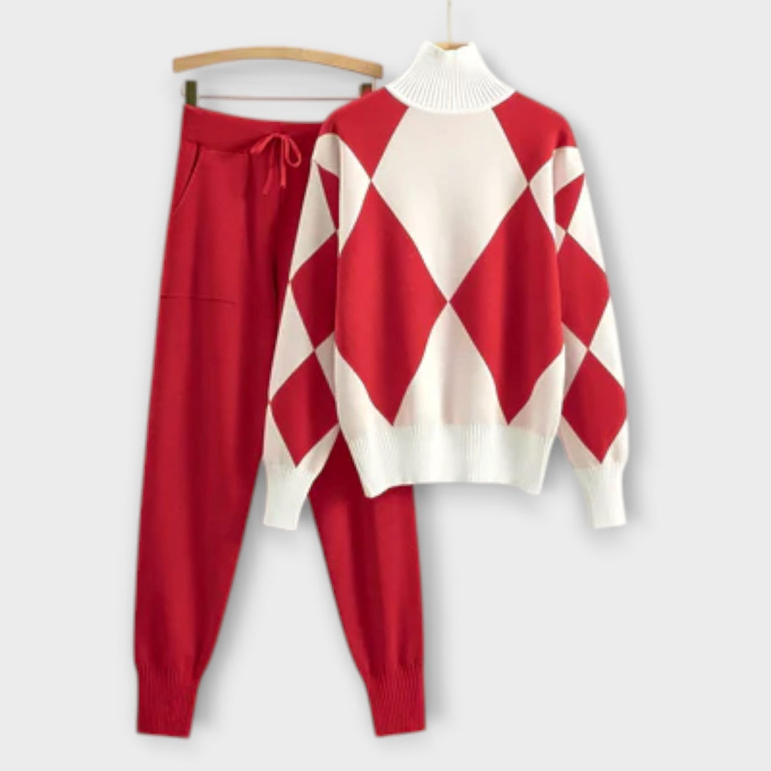 Ensemble Élégant en Deux Pièces