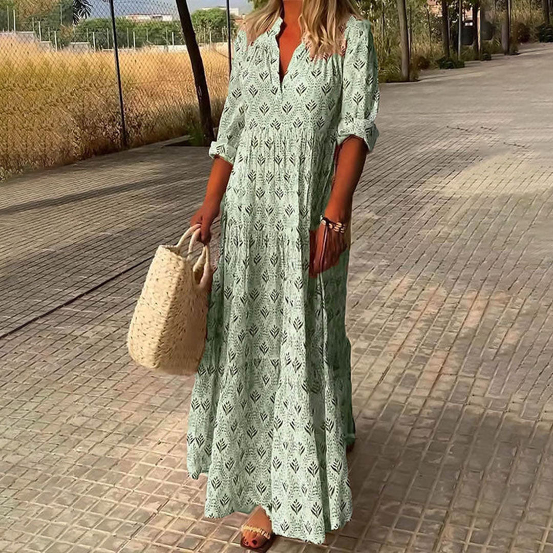 Robe Maxi Boho Élégante et Aérienne Alexa