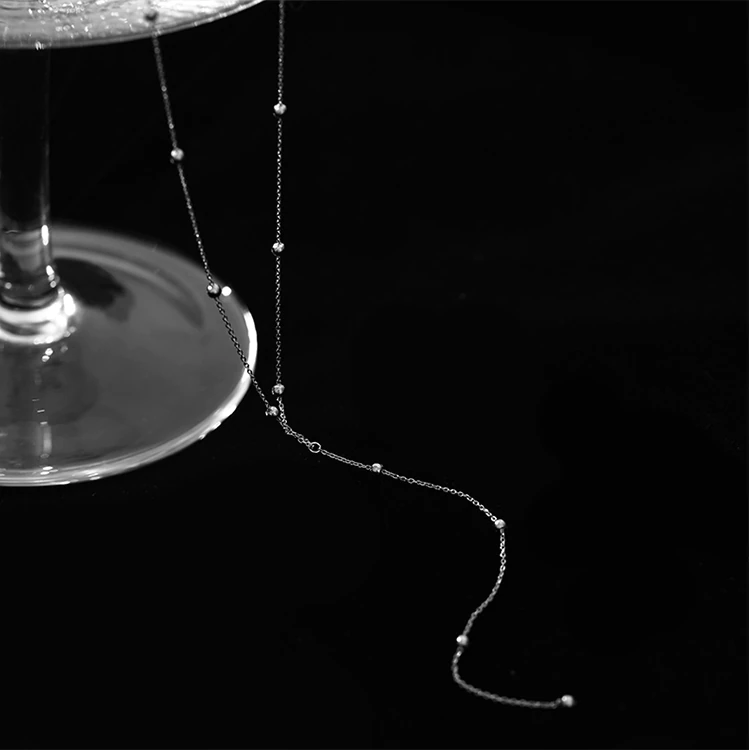 Collier de clavicule avec des franges