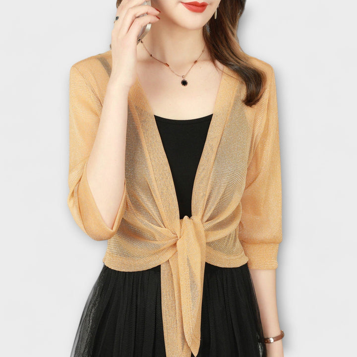 Blouse à Devant Ouvert