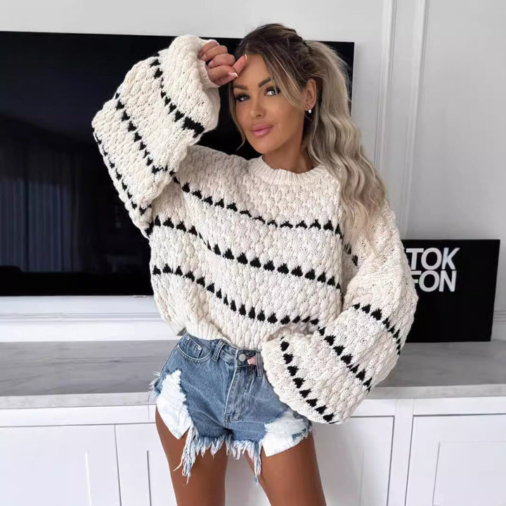 Amelia™ - Élégant Pull à Pois