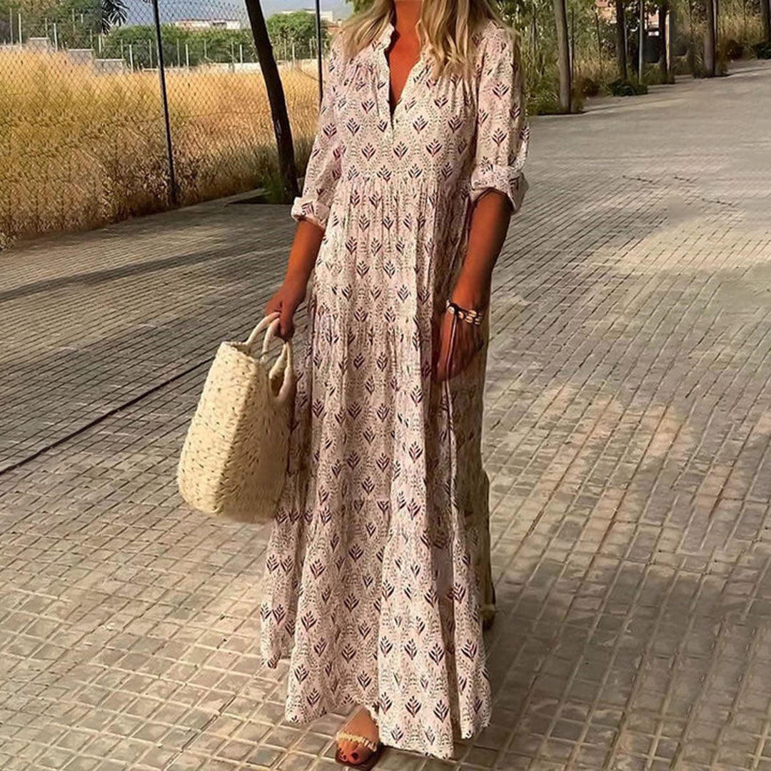 Robe Maxi Boho Élégante et Aérienne Alexa