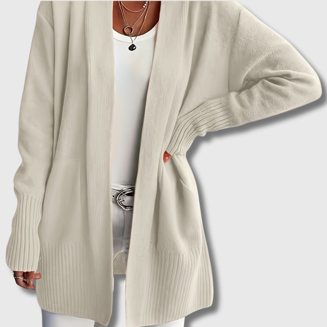 Camille - Femme Cardigan Élégant avec Poches Édition Limitée