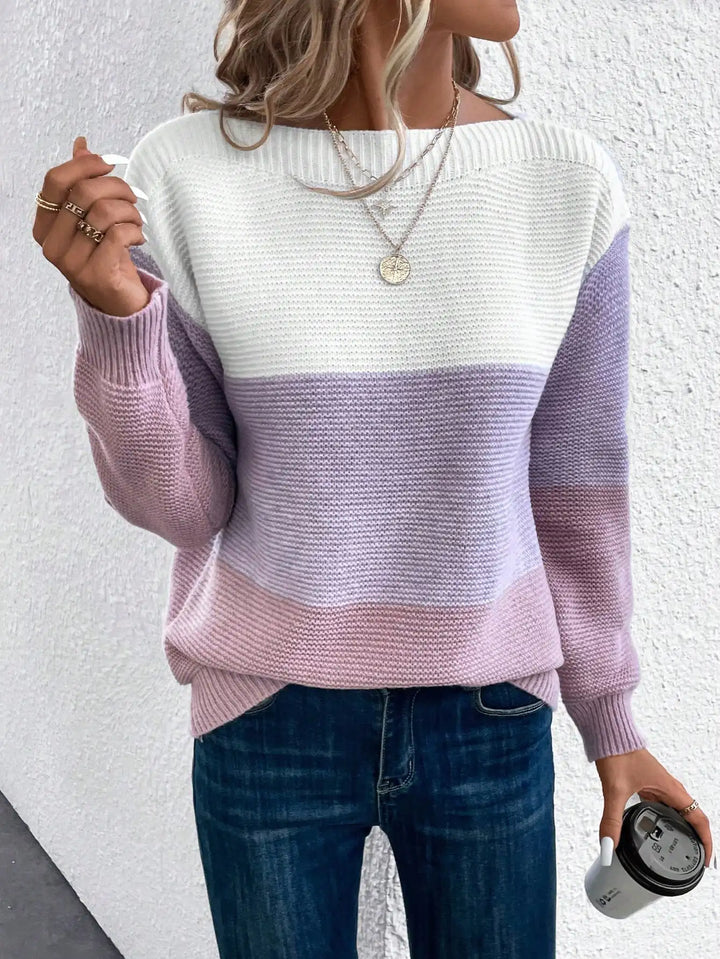 Daphne - Ombre Knit Pullover