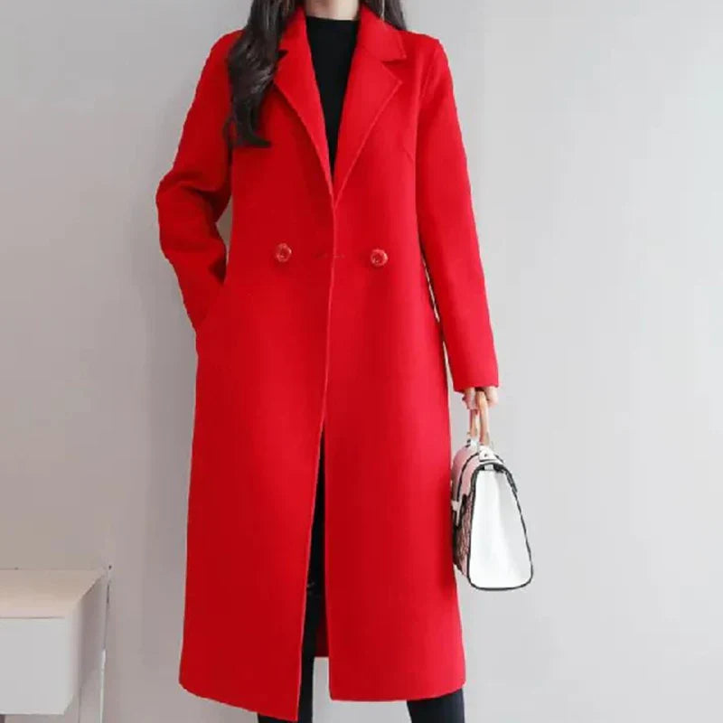 Celine - Élégant Manteau Long
