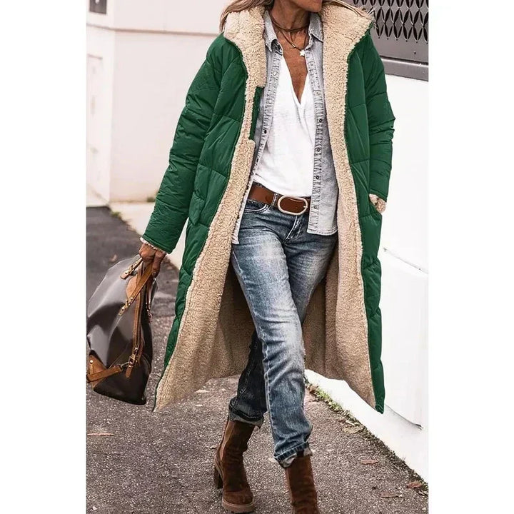 Jade - Élégant Manteau d'Hiver