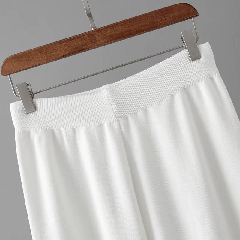 Avery™ - Ensemble trois pièces en tartan rétro avec col en O