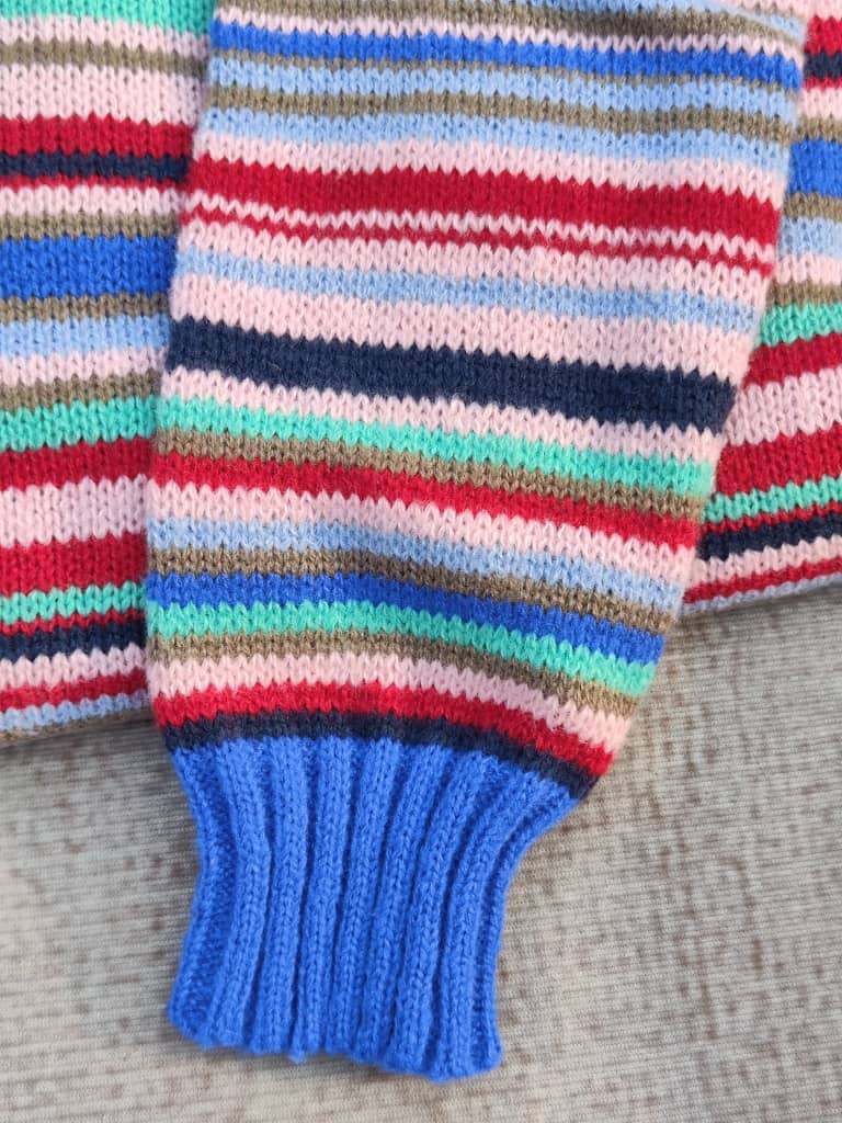 Soley - Pull Multicolore à Col Rond