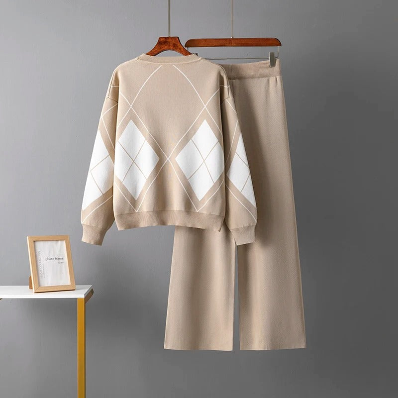 Lily™ - Ensemble de Pulls Douillets à Deux Pièces