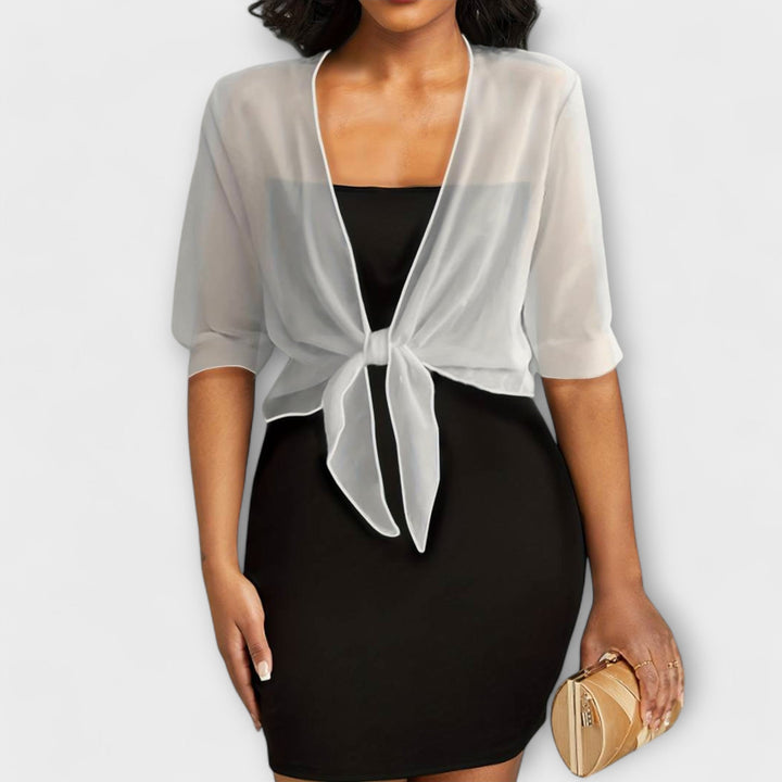 Blouse à Devant Ouvert