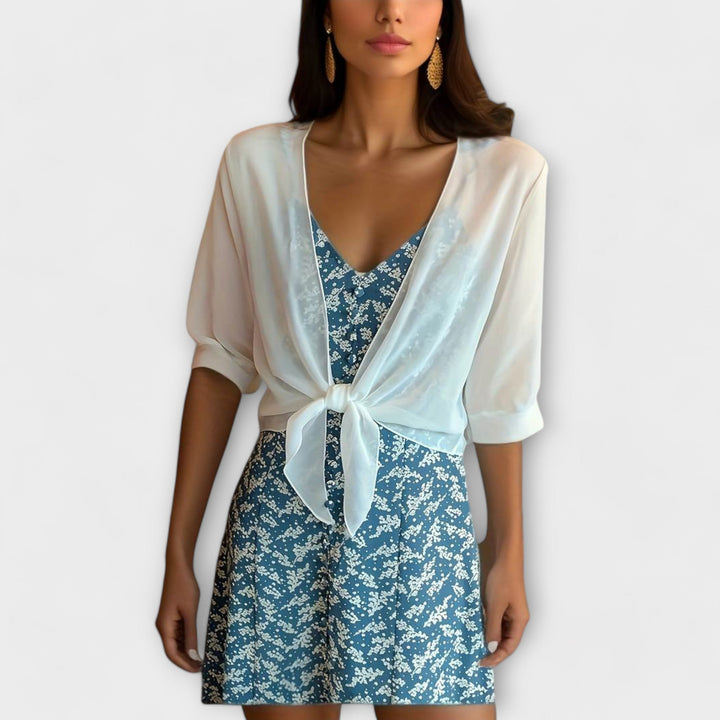 Blouse à Devant Ouvert