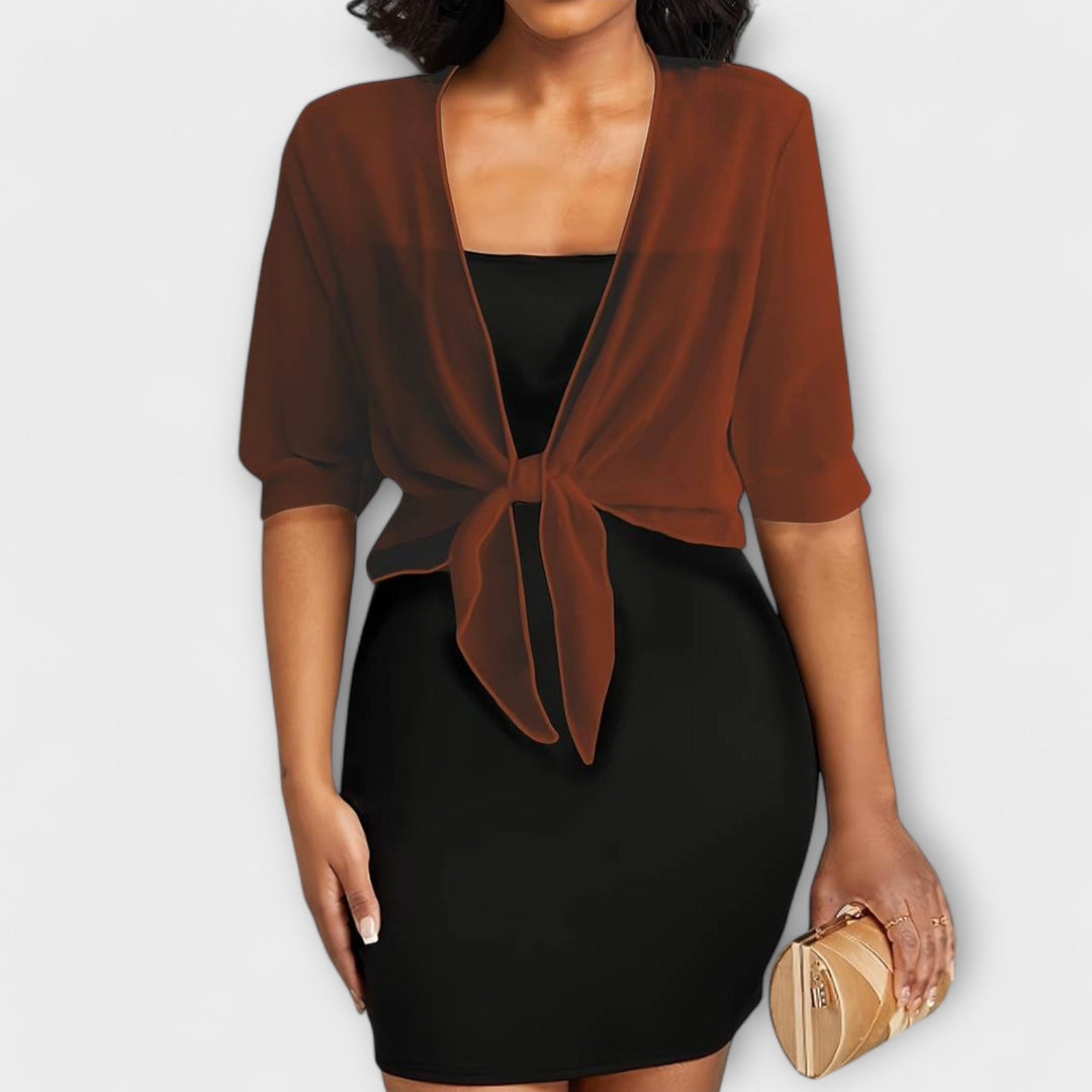 Blouse à Devant Ouvert