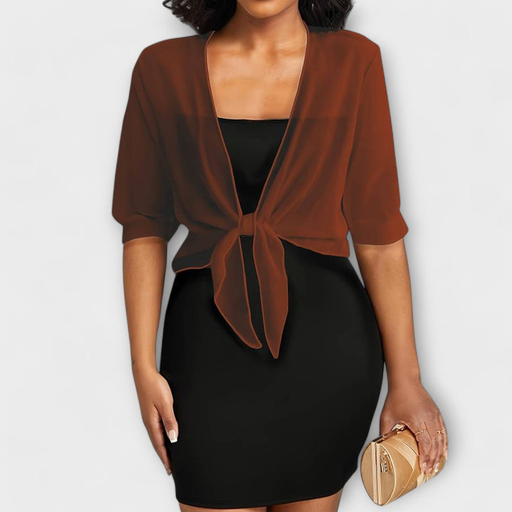 Blouse à Devant Ouvert