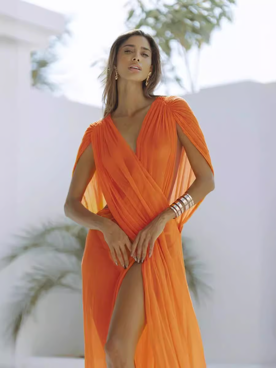 Phoenix - Robe de Plage Débardeur en Maille