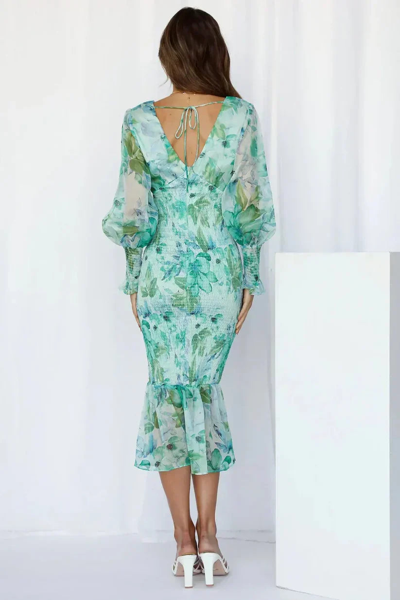 Amara | Stunning Floral Robe