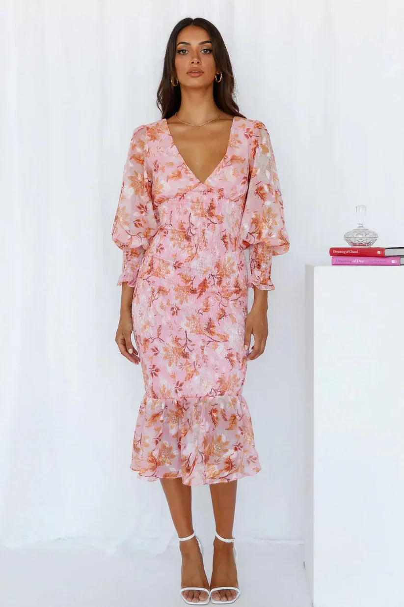 Amara | Stunning Floral Robe