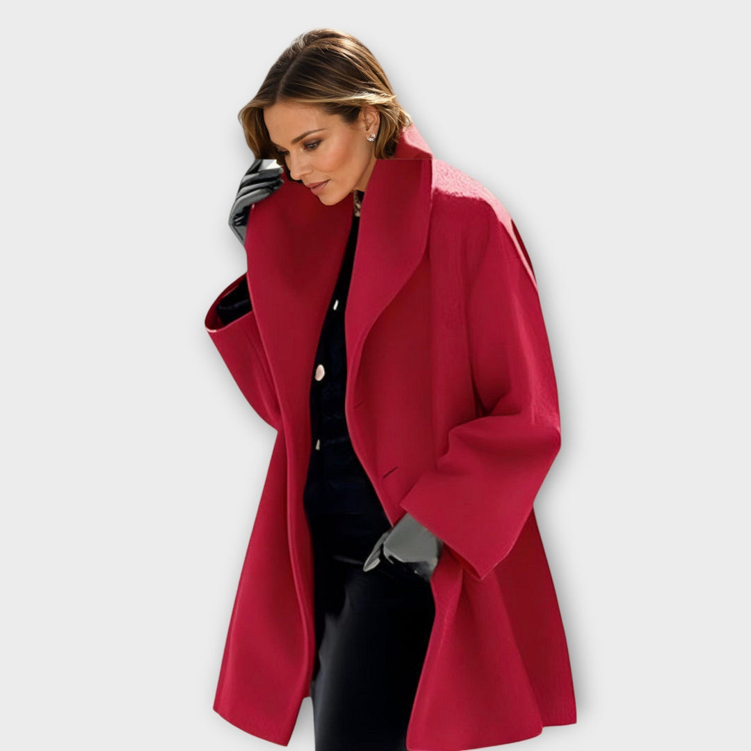 Emma - Manteau Premium en Laine Résistant au Vent