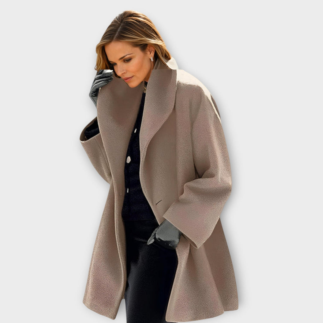 Emma - Manteau Premium en Laine Résistant au Vent