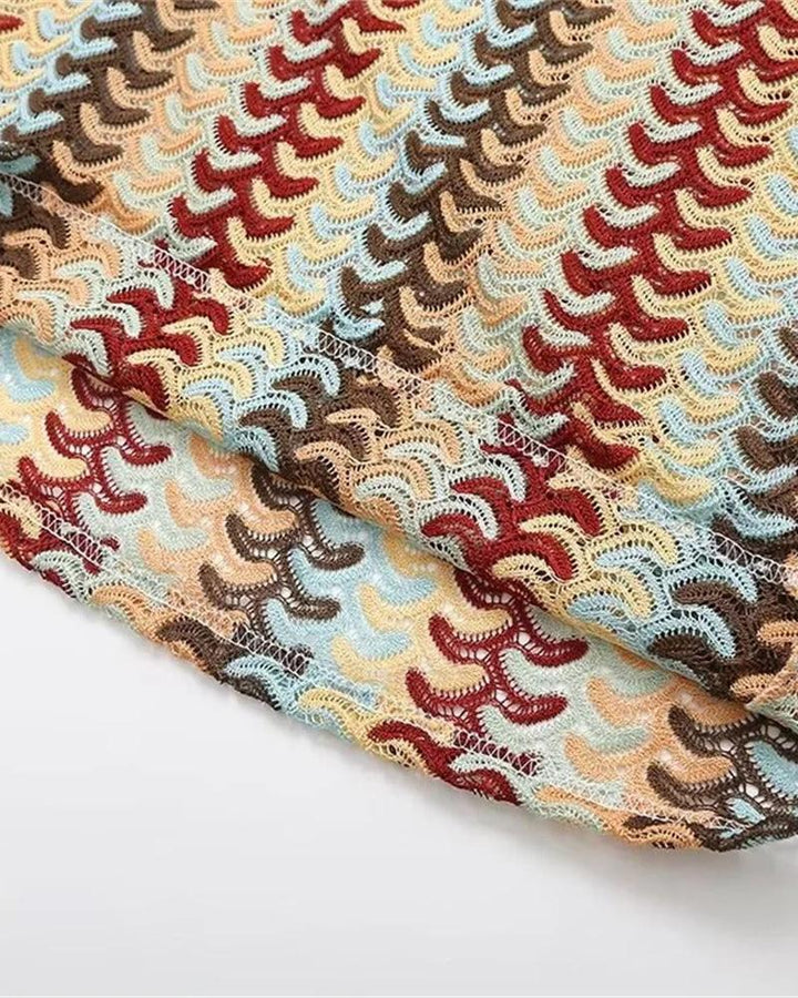 Charlotte - Robe de Plage Boho en Crochet