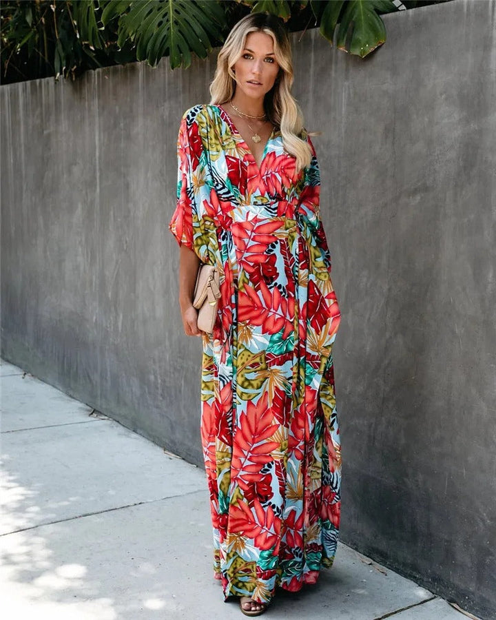 Juniper - Boho Breeze Maxi Kimono Robe