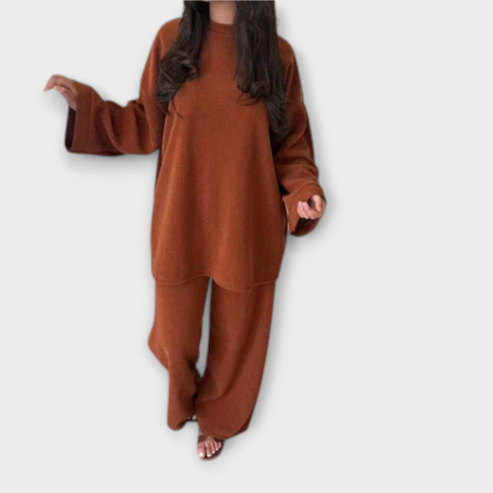 Ensemble Oversize - Style Côtelé