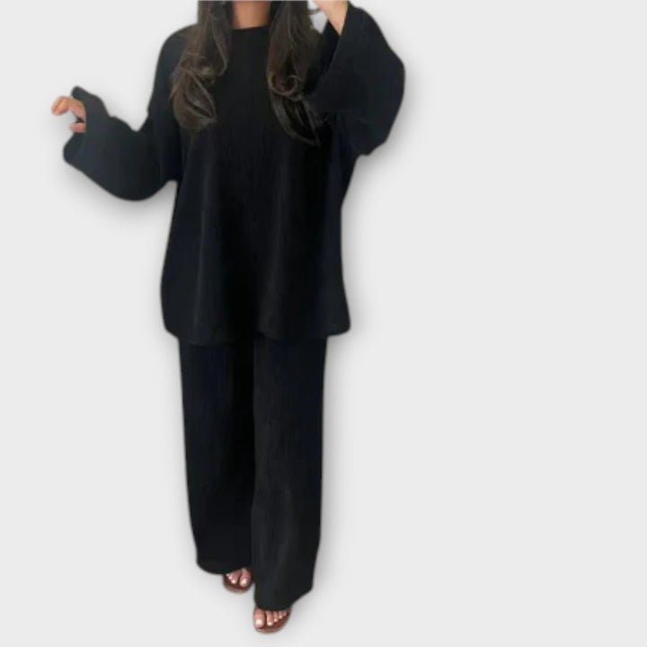 Ensemble Oversize - Style Côtelé