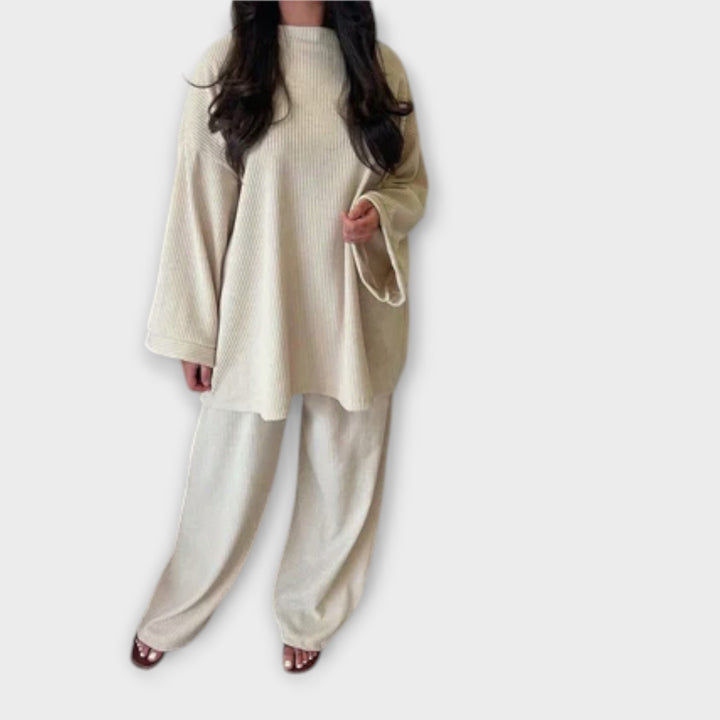 Ensemble Oversize - Style Côtelé