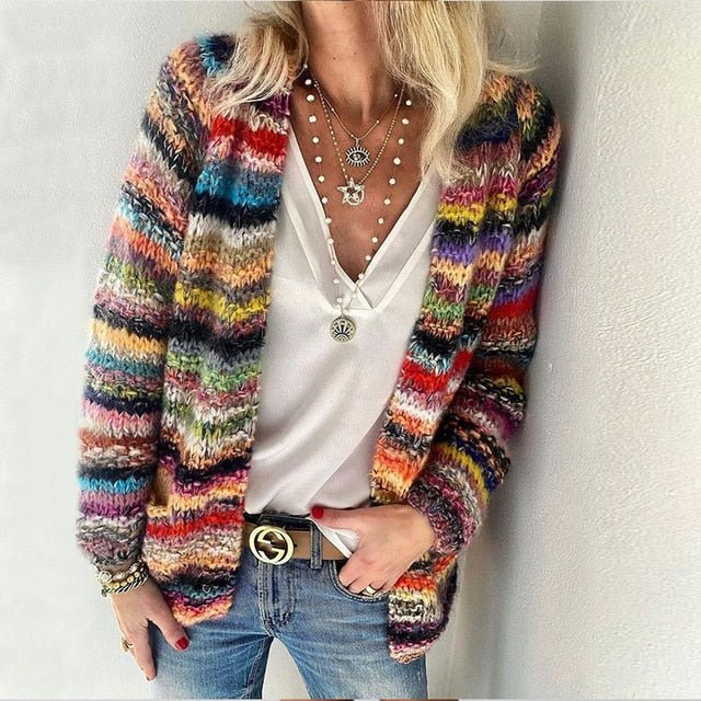 Layla™ - Ultra Soft Multicolor Cardigan