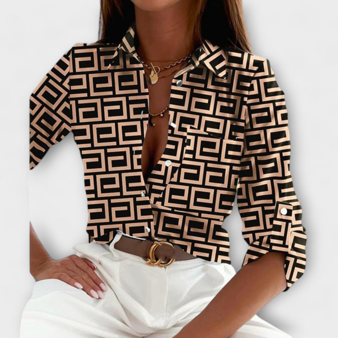 Blouse avec Col Classique